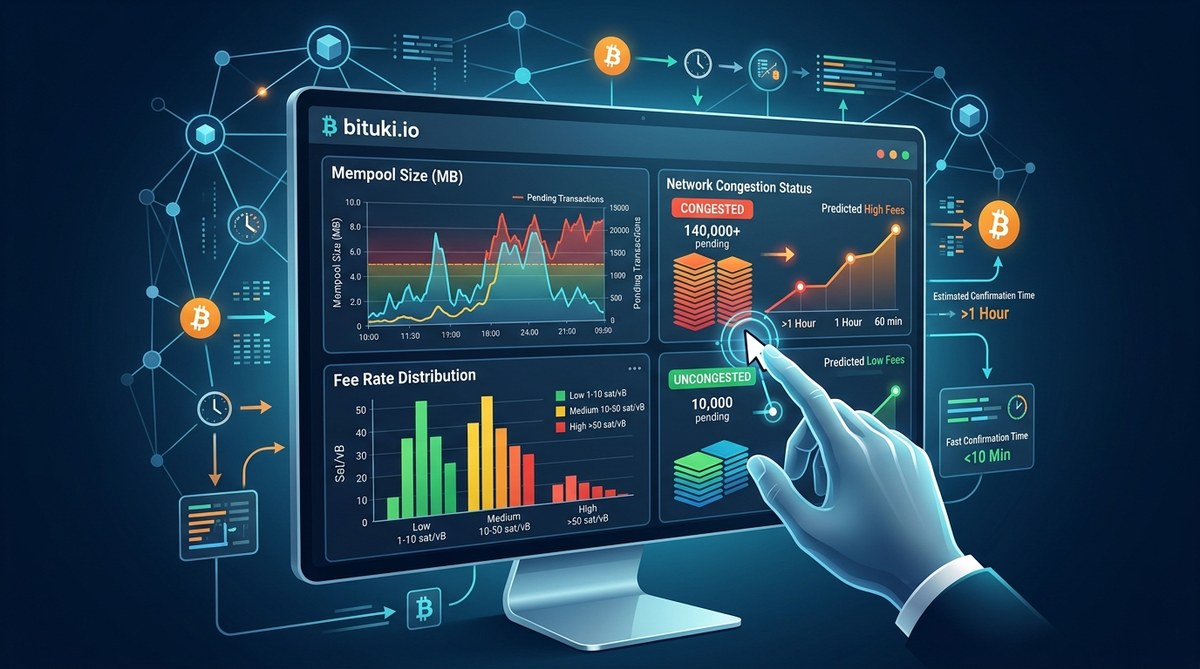 How to Use Bitcoin Mempool Data to Predict Network Congestion and Fees
