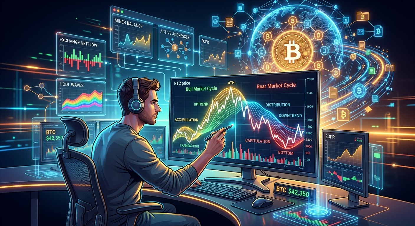 How Retail Traders Can Use Bitcoin On-Chain Data to Read Market Cycles